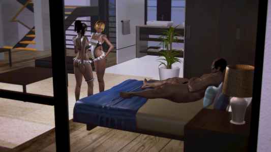 別荘の夜 - Night of vacation home 1-1 別荘の夜 - Night of vacation home 1-1