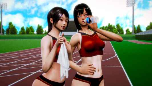 陸上部トレーニング - Athletics training 1-1