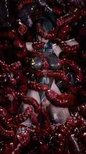 触手壁 – Tentacle wall 2-1 触手壁 – Tentacle wall 2-1