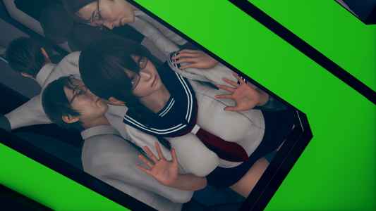 男性専用車両 - Male-only train 1-1 男性専用車両 - Male-only train 1-1